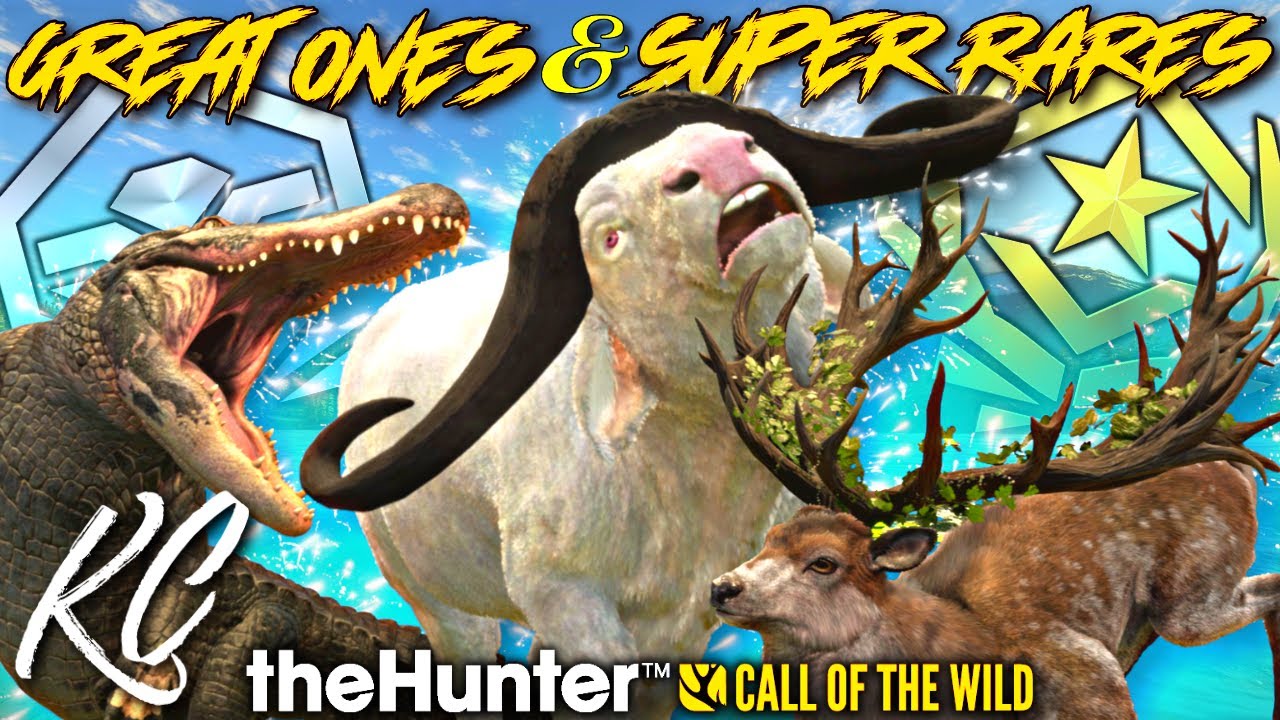 2022 GREAT ONE & SUPER RARE MONTAGE! 3 Great Ones & 3 Super Rares | theHunter Call of the Wild