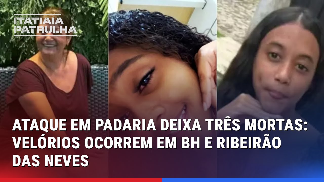 ATAQUE EM PADARIA DEIXA TRÊS MORTAS: VELÓRIOS OCORREM EM BH E RIBEIRÃO DAS NEVES