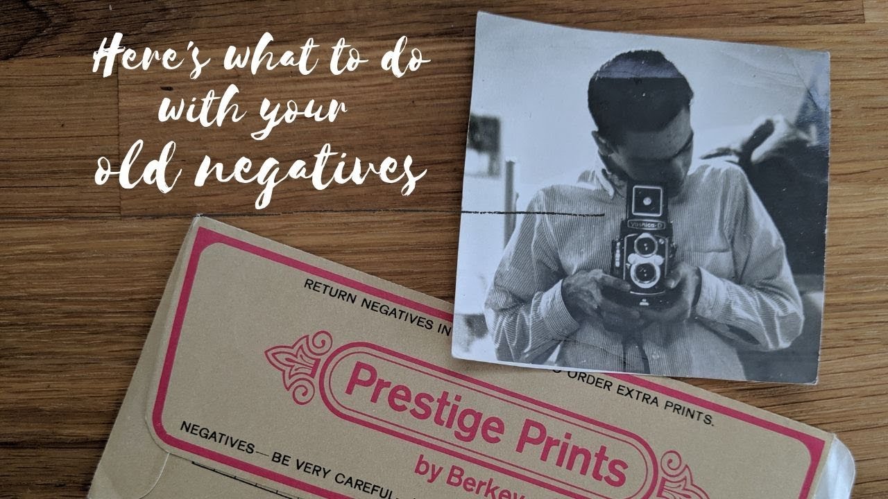 Here's what you can do with those old photo negatives!