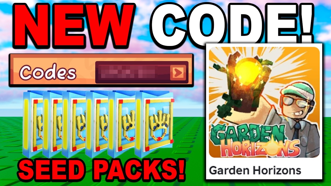 НОВЫЙ КОД!! (Мифическое обновление) в Garden Horizons ROBLOX