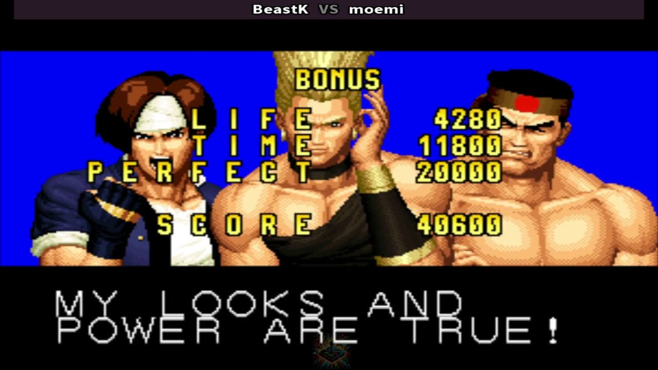 The King of Fighters '94 || BeastK (KR) Vs moemi (KR) || Play Date 9 May 25