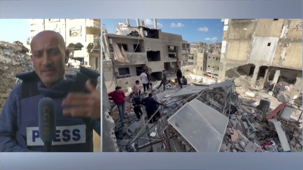 Gaza authorities: At least 16 were killed in an Israeli airstrike on a crowd of mourners