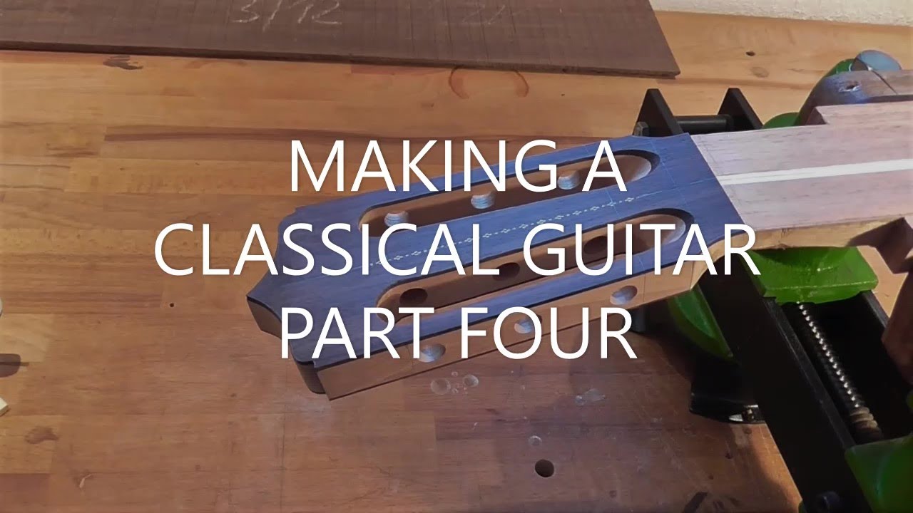 Making a Classical Guitar. Part Four. @mbreyguitars1994