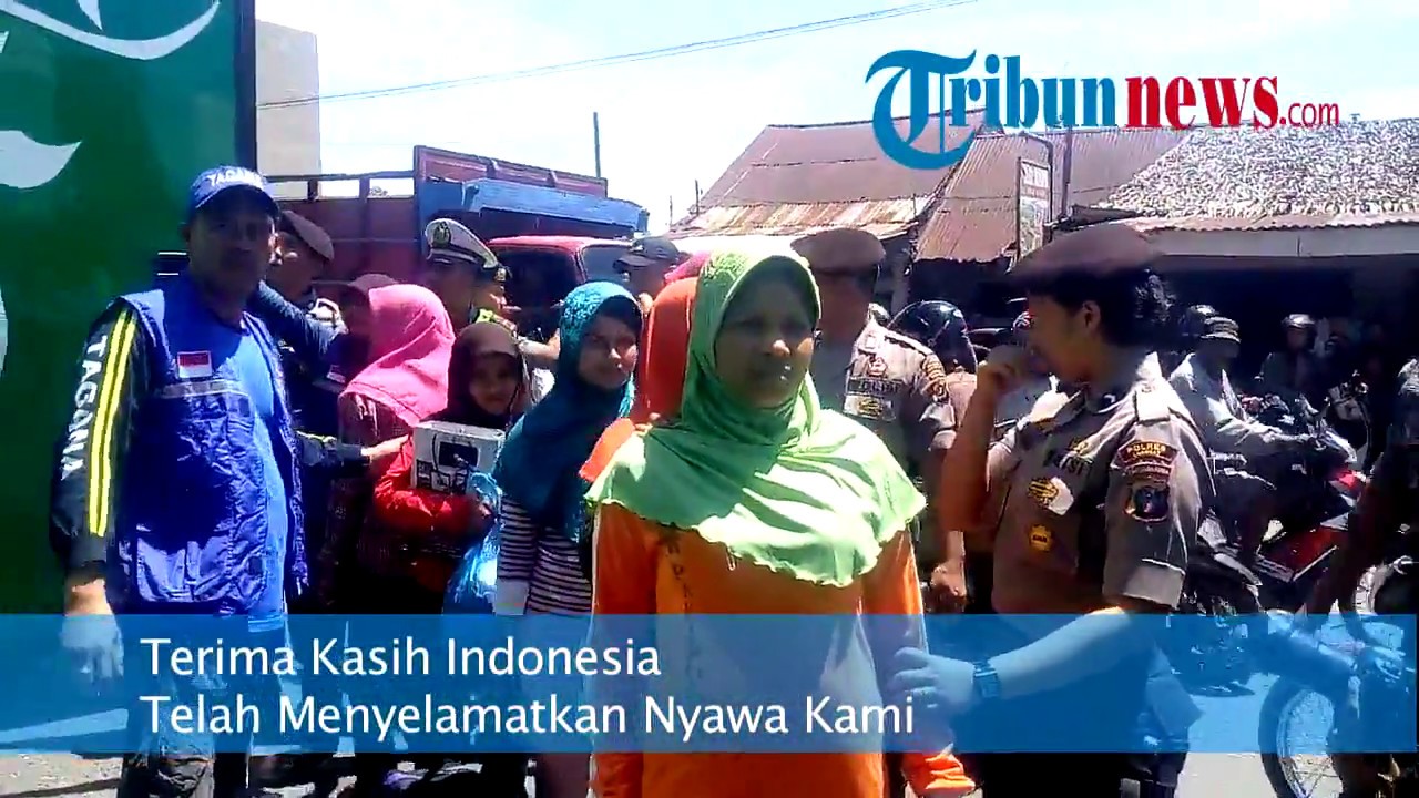Terima Kasih Indonesia Telah Menyelamatkan Nyawa Kami