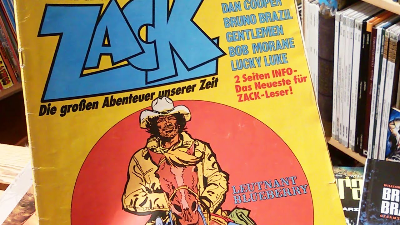 ein Zack von 1976 - europäische Comicmagazine #7