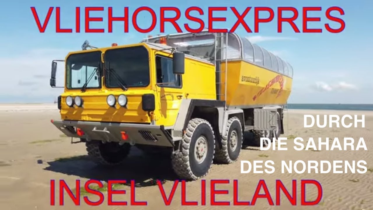 Mit dem Vliehorsexpres durch die Sahara des Nordens auf der Insel Vlieland