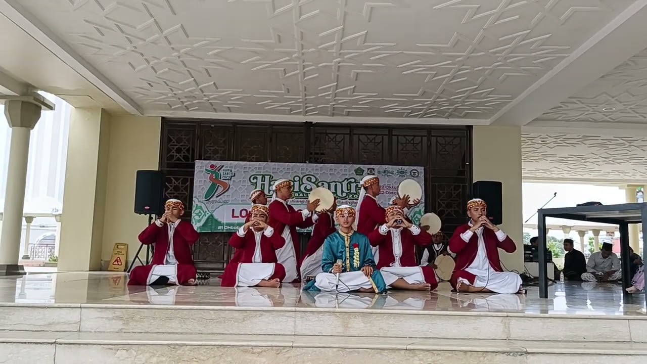 Juara 2 Festival Habsyi Putra PM Asy-syifa Balikpapan dalam rangka memperingati Hari santri Nasional