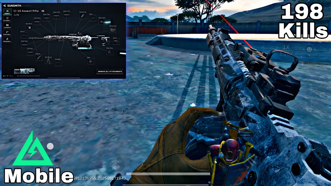 Delta Force Mobile CI-19 | 198 Kill Gameplay (Global Version)+ garena version