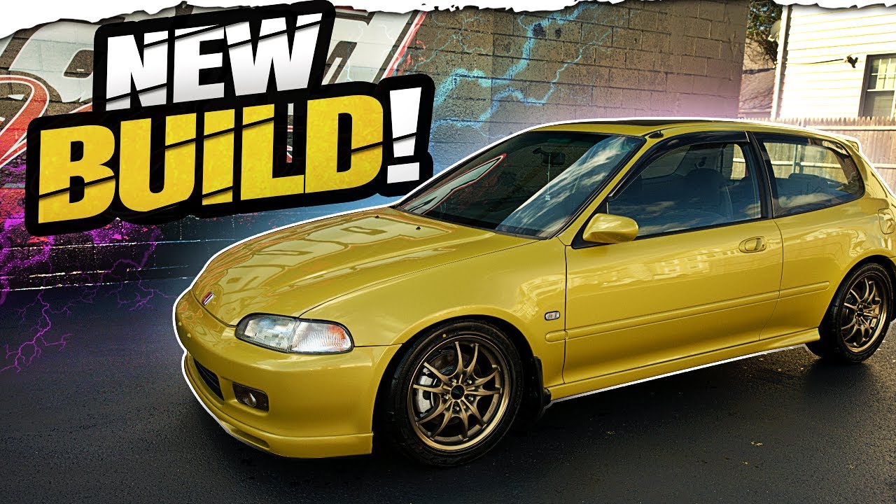 New England Boys снова в деле! k20a Civic Si хэтчбек!