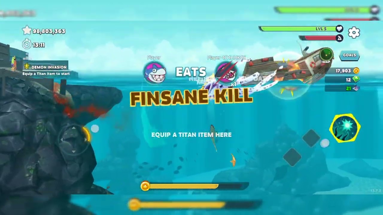 Hungary shark game | octopus shark full upgrade fish 