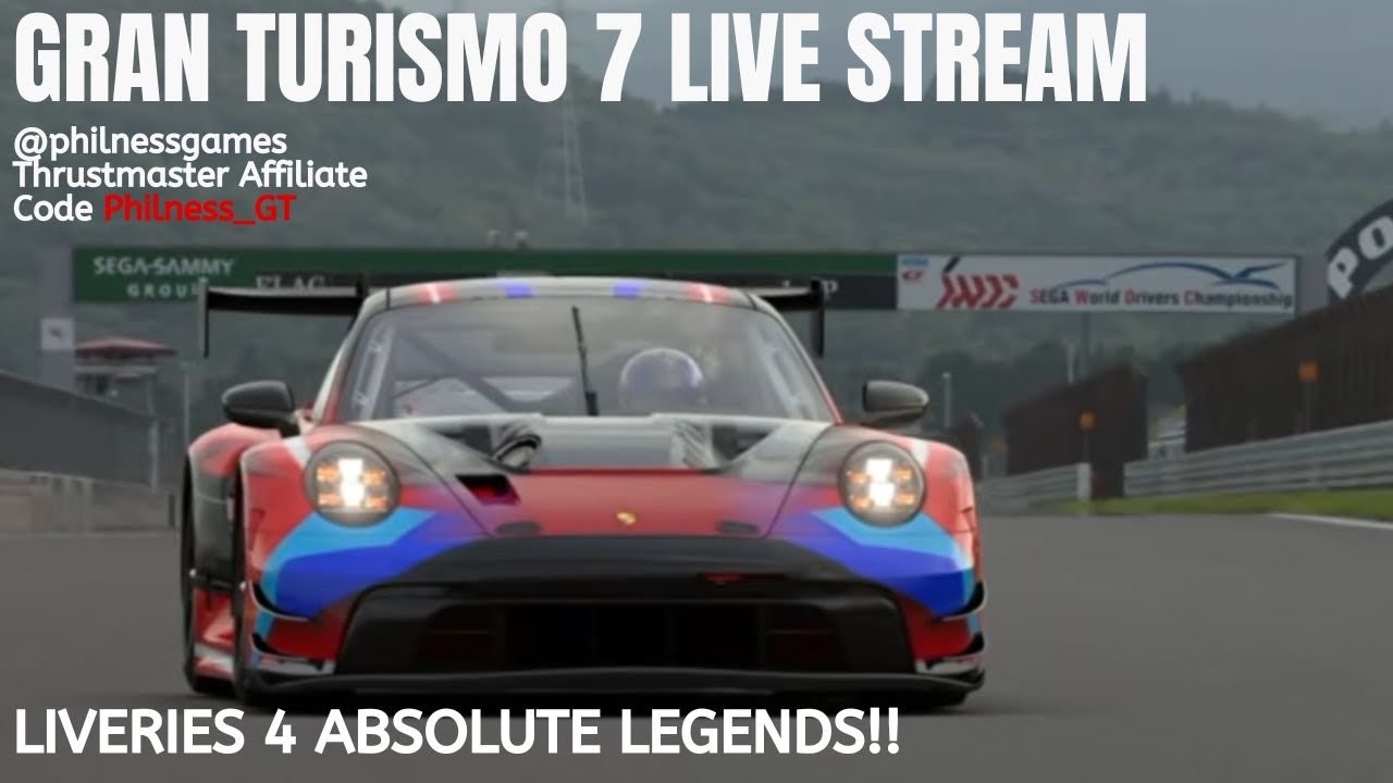 GT7 LIVE STREAM LOBBIES NEW PORSCHE??? #GT7 #T598 #notsponsored