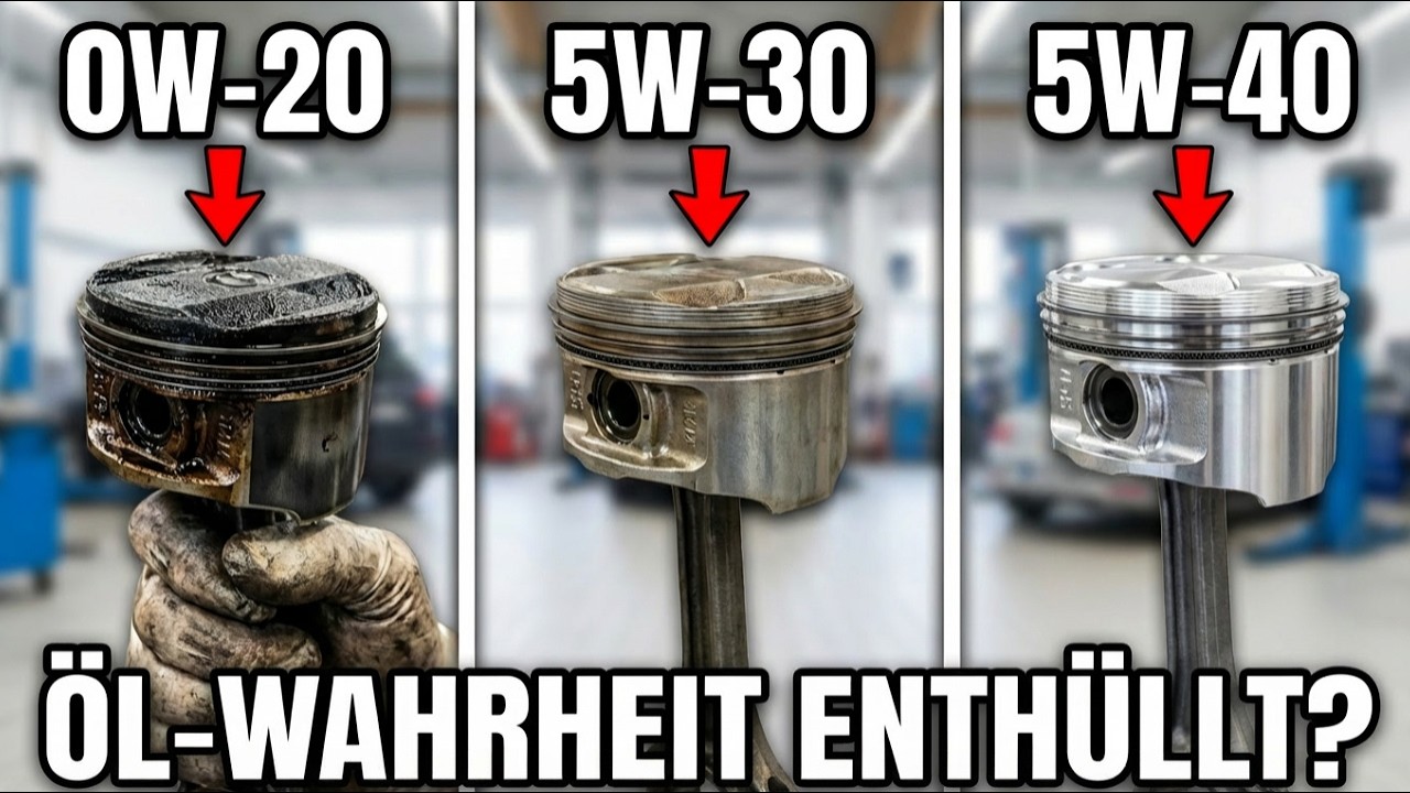 Wir haben 0W-20, 5W-30 & 5W-40 im BMW-Motor getestet – Ein klarer Sieger!