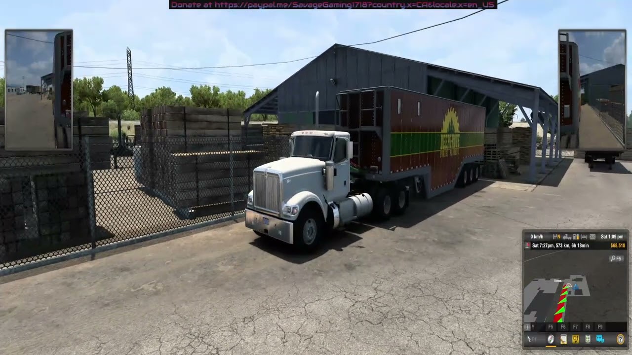 American Truck Simulator Career Mode Ep 4 No Commentary Gameplay – From Broke to Trucking Boss! 🚚💨