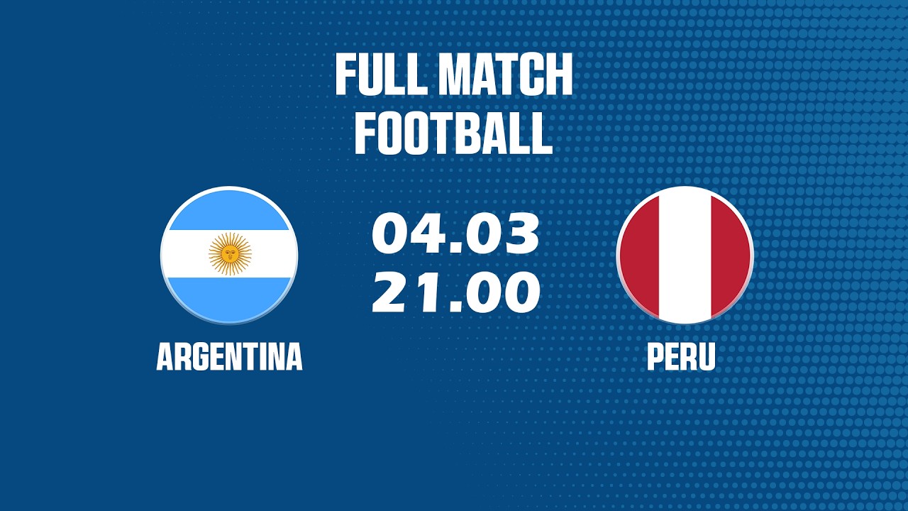 🔴 Argentina vs Peru | Bàn Thắng Muộn Làm Cả Sân Chết Lặng – A Late Goal That Silenced the Stadium