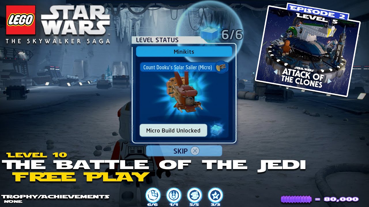 Lego Star Wars The Skywalker Saga: Уровень 10 Битва джедаев БЕСПЛАТНАЯ ИГРА - HTG