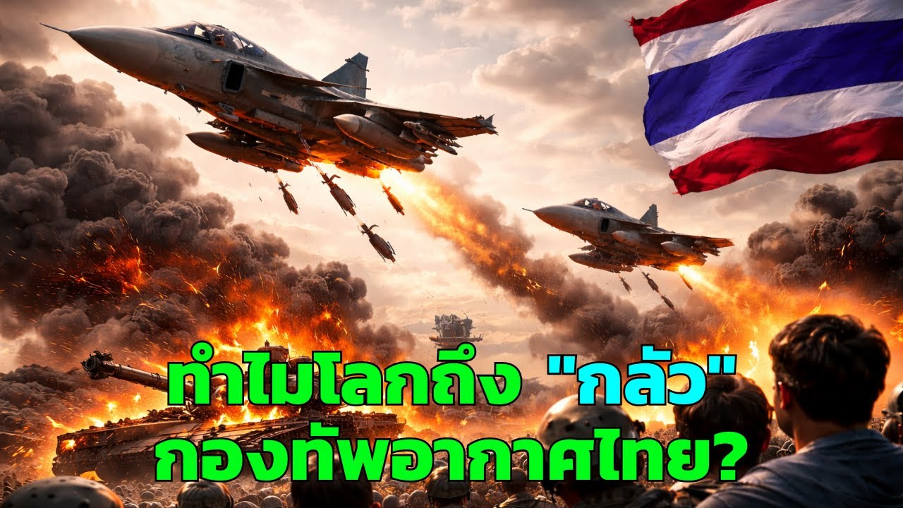ความลับบนฟ้าอาเซียน: เหตุผลที่เพื่อนบ้านเกรงใจกองทัพอากาศไทย | การสร้างใหม่ด้วย AI