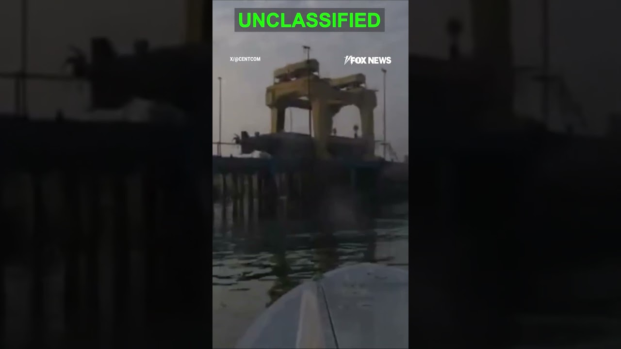 US unleashes FIRST sea drones against Iranian naval base #shorts #us #news #foxnews #Army