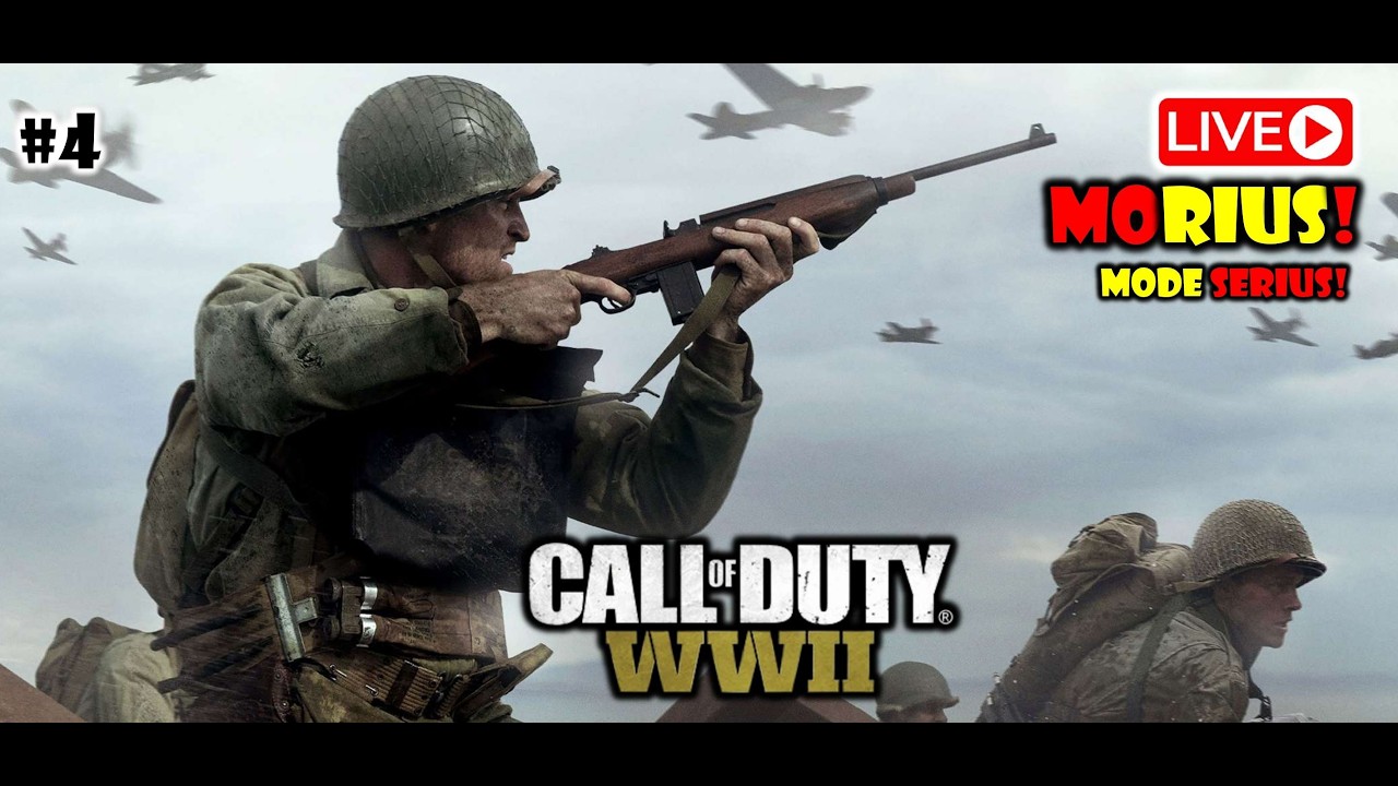 EMANG NIAT NAMATIN, MAAPIN. CALL OF DUTY WW 2 #4
