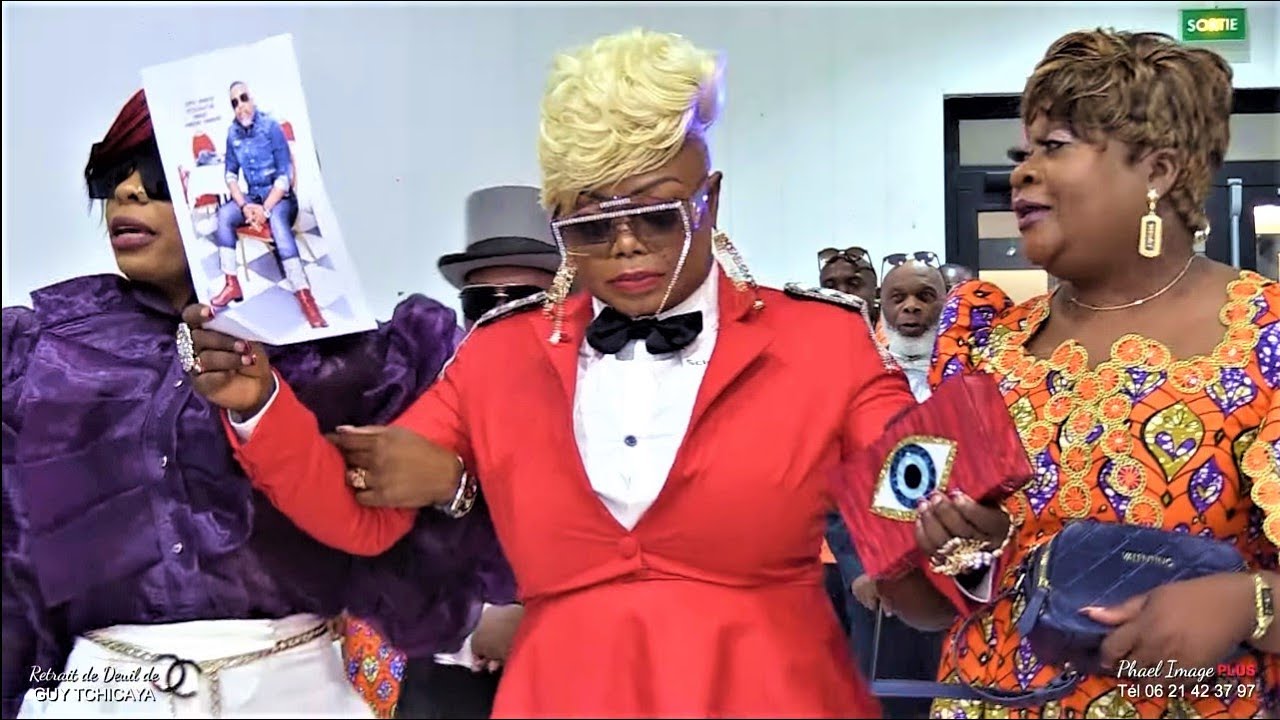 BERTHE LIKIBI RETIRE LE DEUIL DE SON MARI ANDRE GUY TCHICAYA