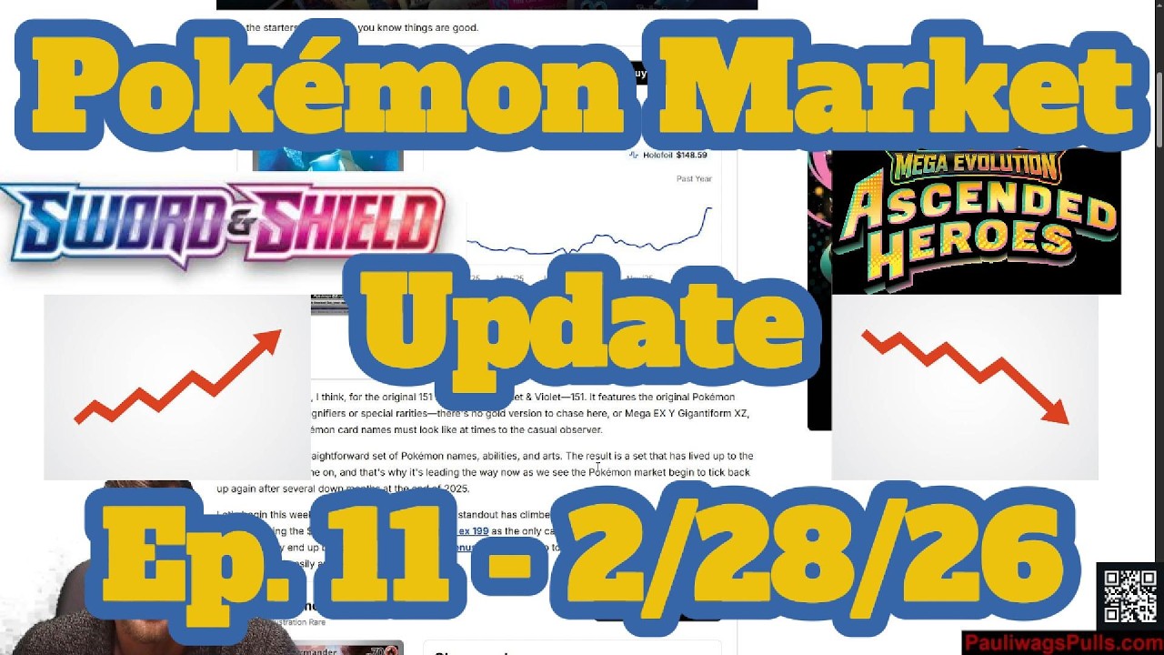 Pokémon Market Update Ep. 11 - Icons Up ASC Down