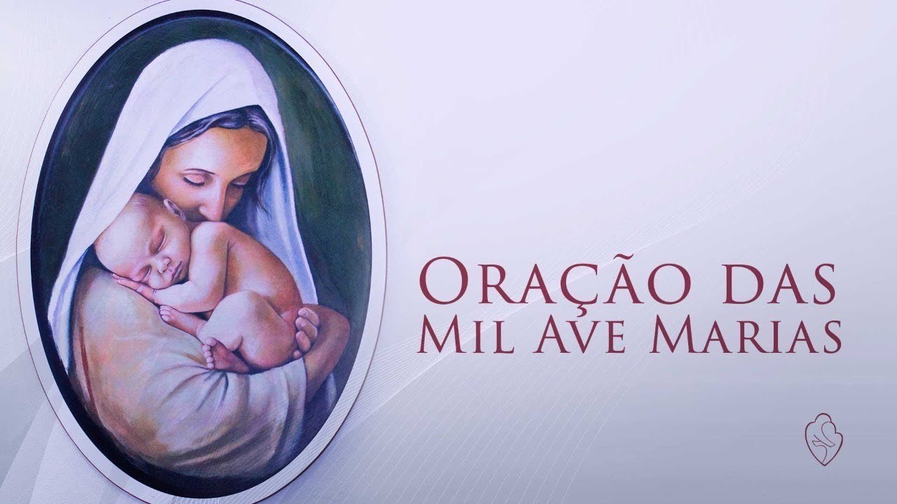 Oração das Mil Ave Marias -  Domingo dia 17/01/2021 ao vivo