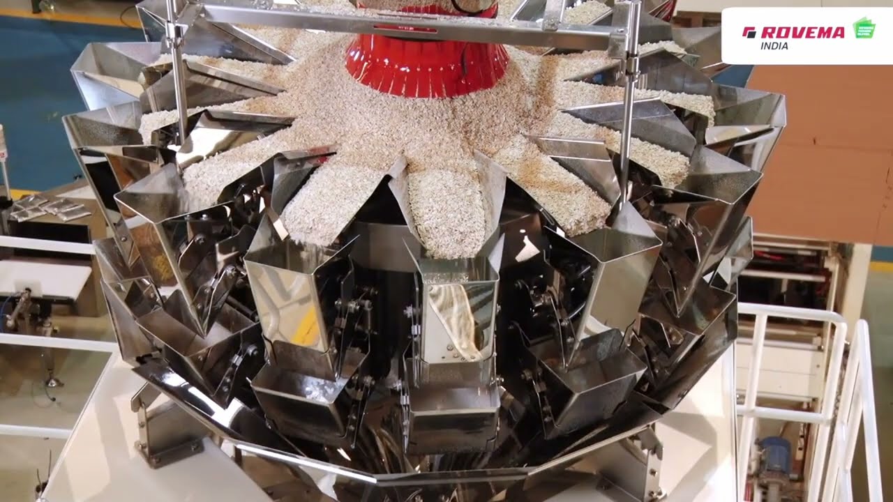 Oats Packaging Machine | Multi Head Weigher - Rovema India