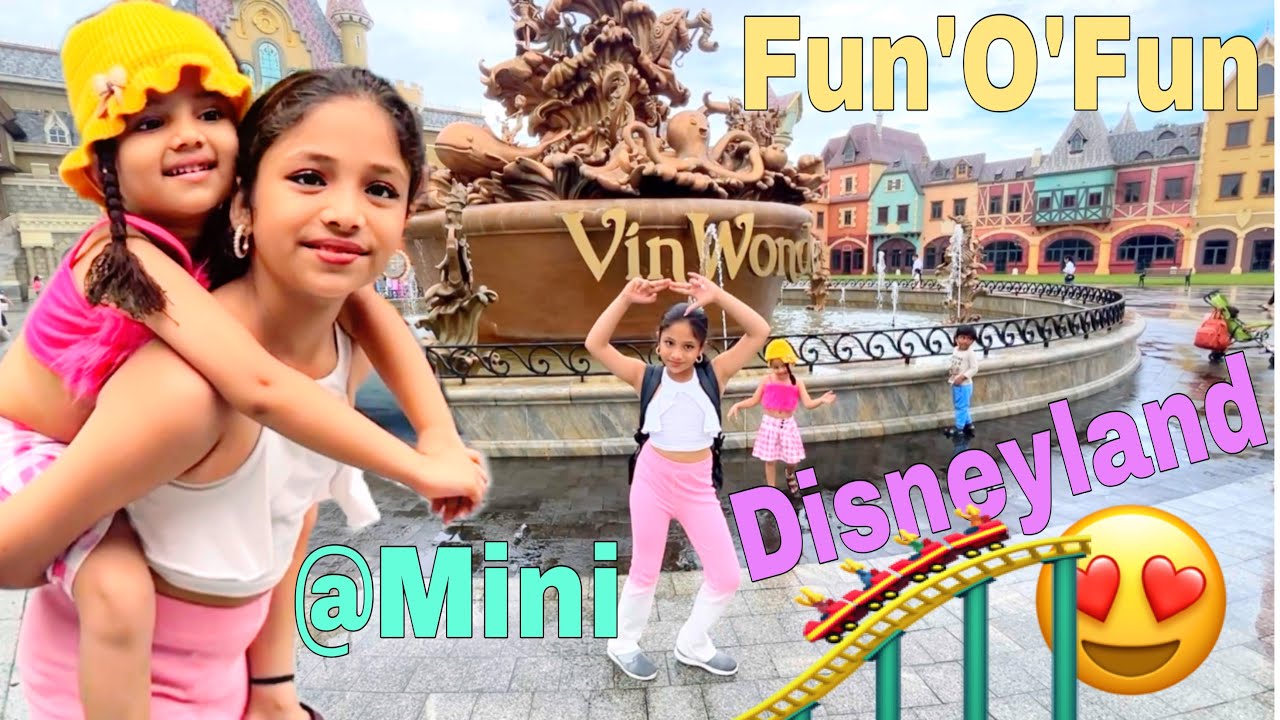 Roma❣️Prac Enjoying Thrill @Vinwonders🥰குட்டி DISNEY LAND மாதிரி இருக்கு⁉️அடிபொலி Life Experience😳
