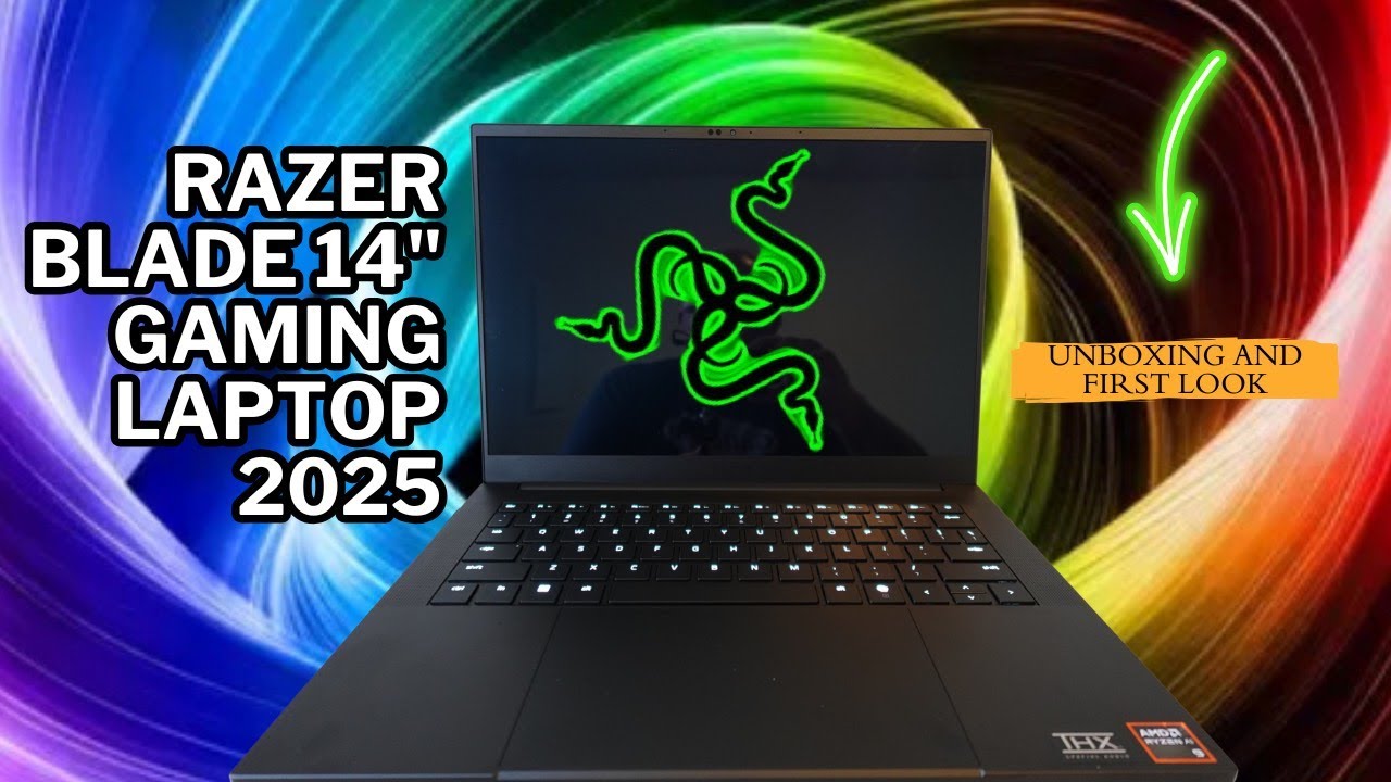 Razer - Blade 14  2025 Gaming Laptop Unboxing and Review