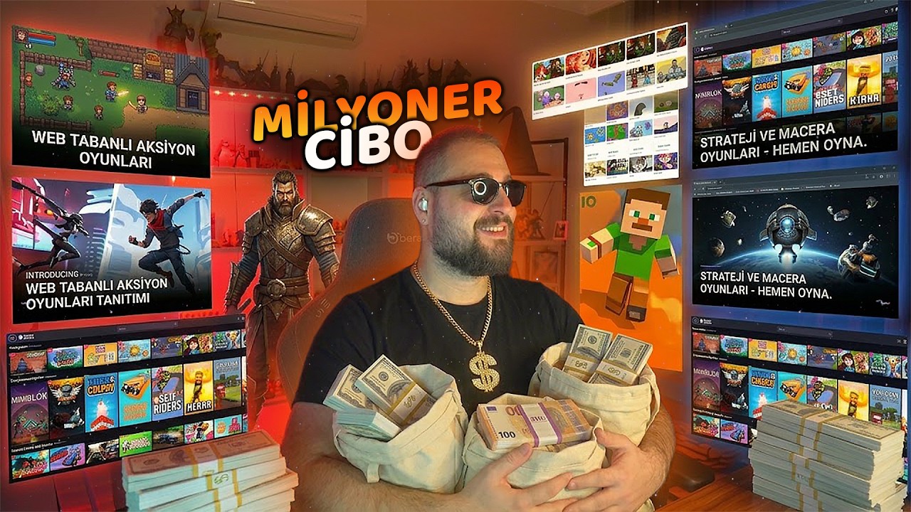 CyberRulzTv - İnternet Tabanlı Oyunlar Oynuyor!! | Milyoner Cibo!