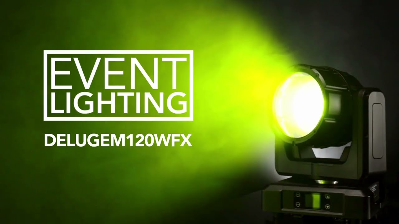 Introducing the Event Lighting DELUGEM120WFX