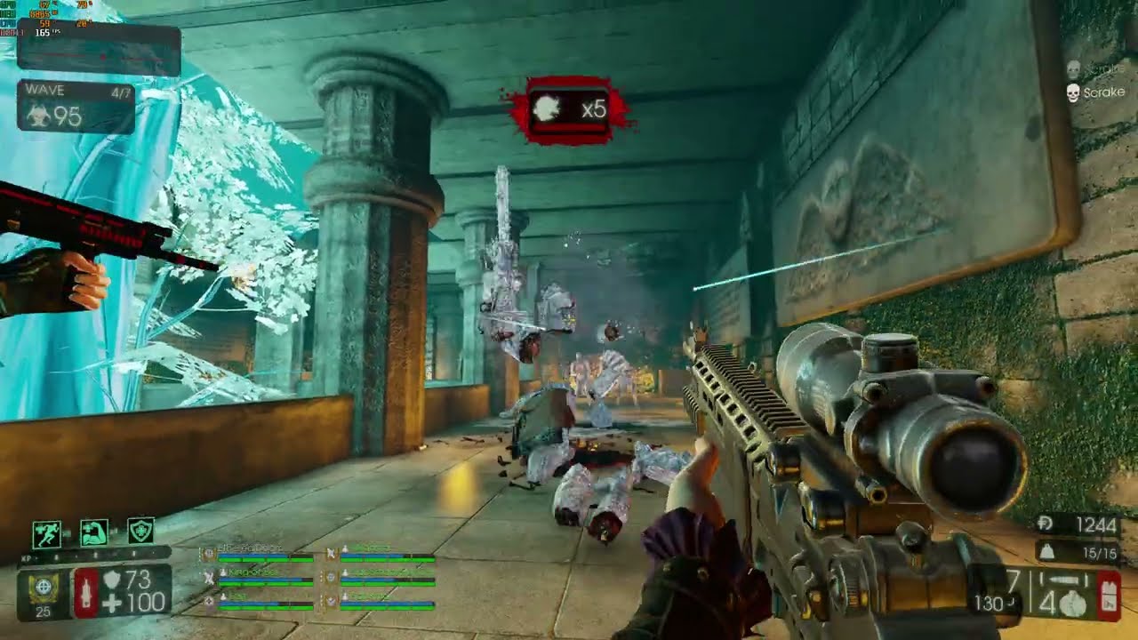 KF2 CD | Sharpshooter | Blue Cave | apm_v2 64mm HZ | Precision | Harder Zeds | Vanilla Weapons