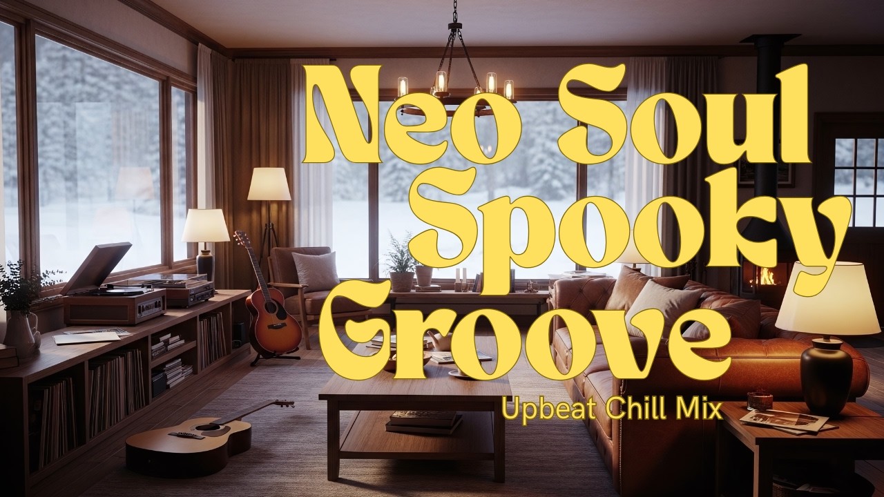 Cozy Funky Snowy Room ❄️🪩 | Neo Soul, R&B Funky Lofi Upbeat Chill Mix