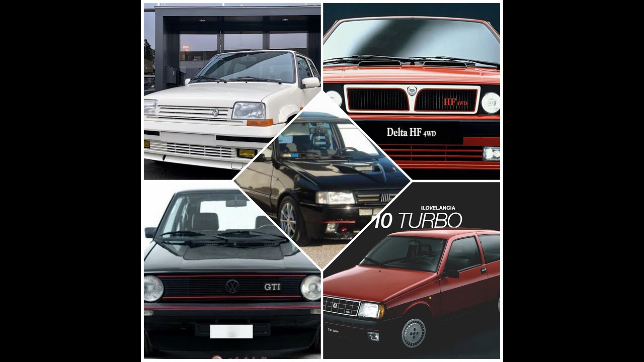 le cinque bare su Quattro ruote anni 80