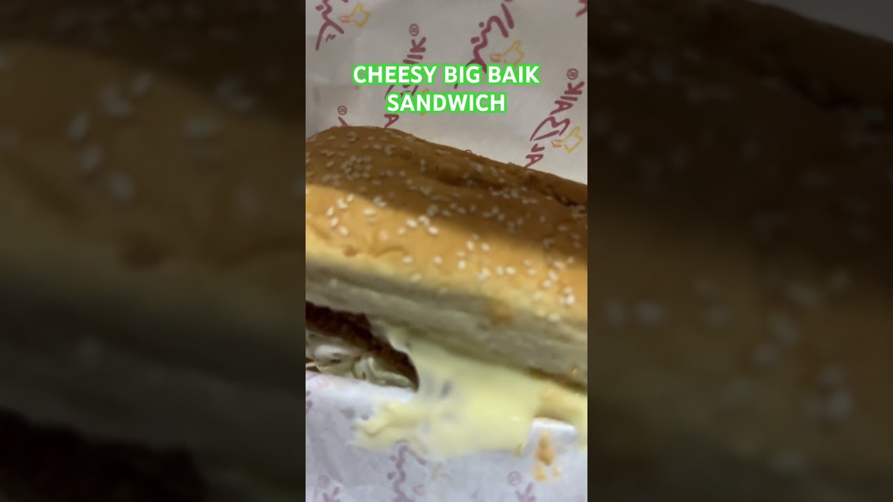 CHEESY BIG BAIK SANDWICH 