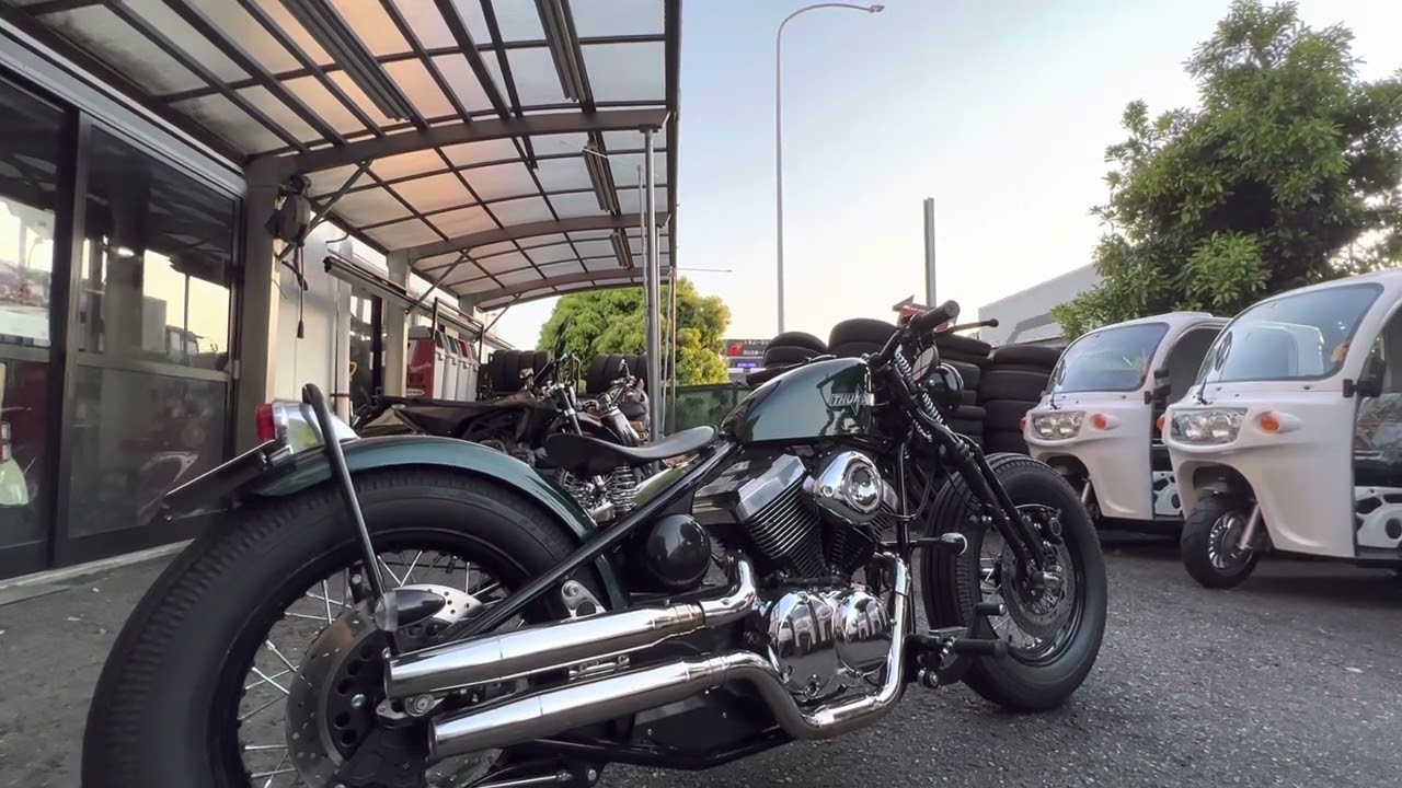 ハードテール　サンダー250　高速走行 　APtrikes125