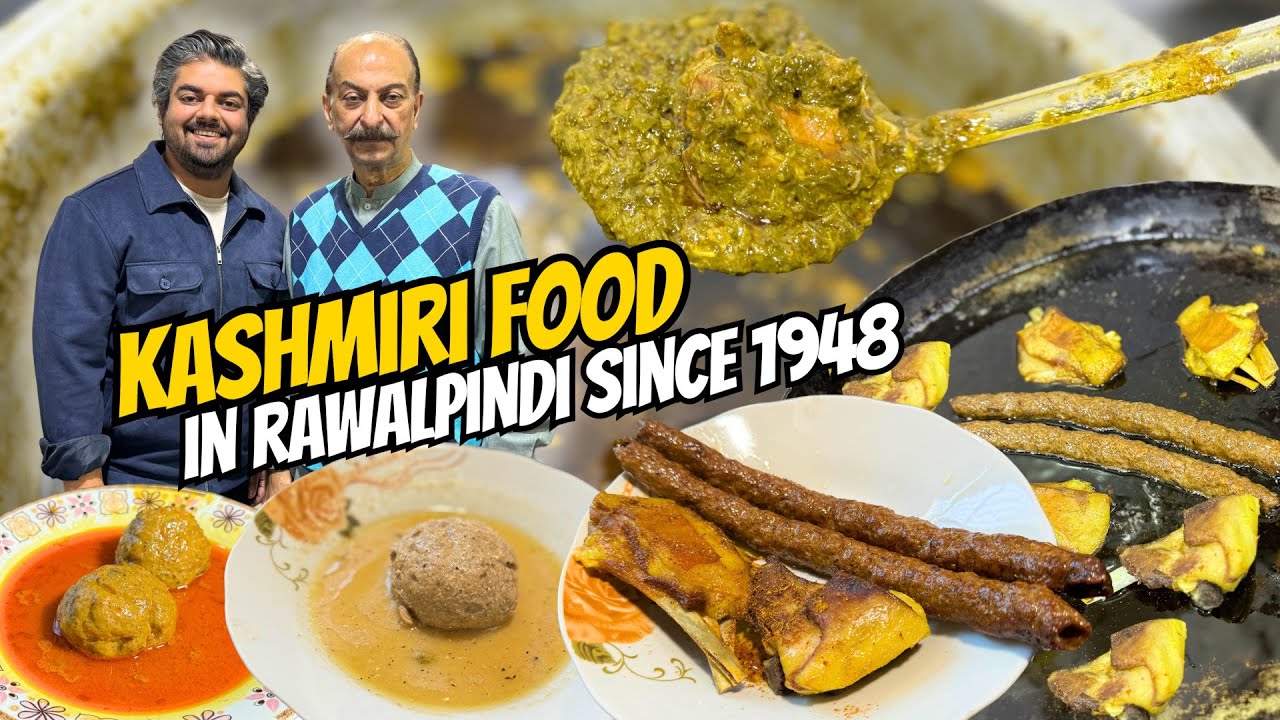 77 YEARS OLD! Kashmiri Restaurant In Rawalpindi | Since 1948 | Food With Saad Raja