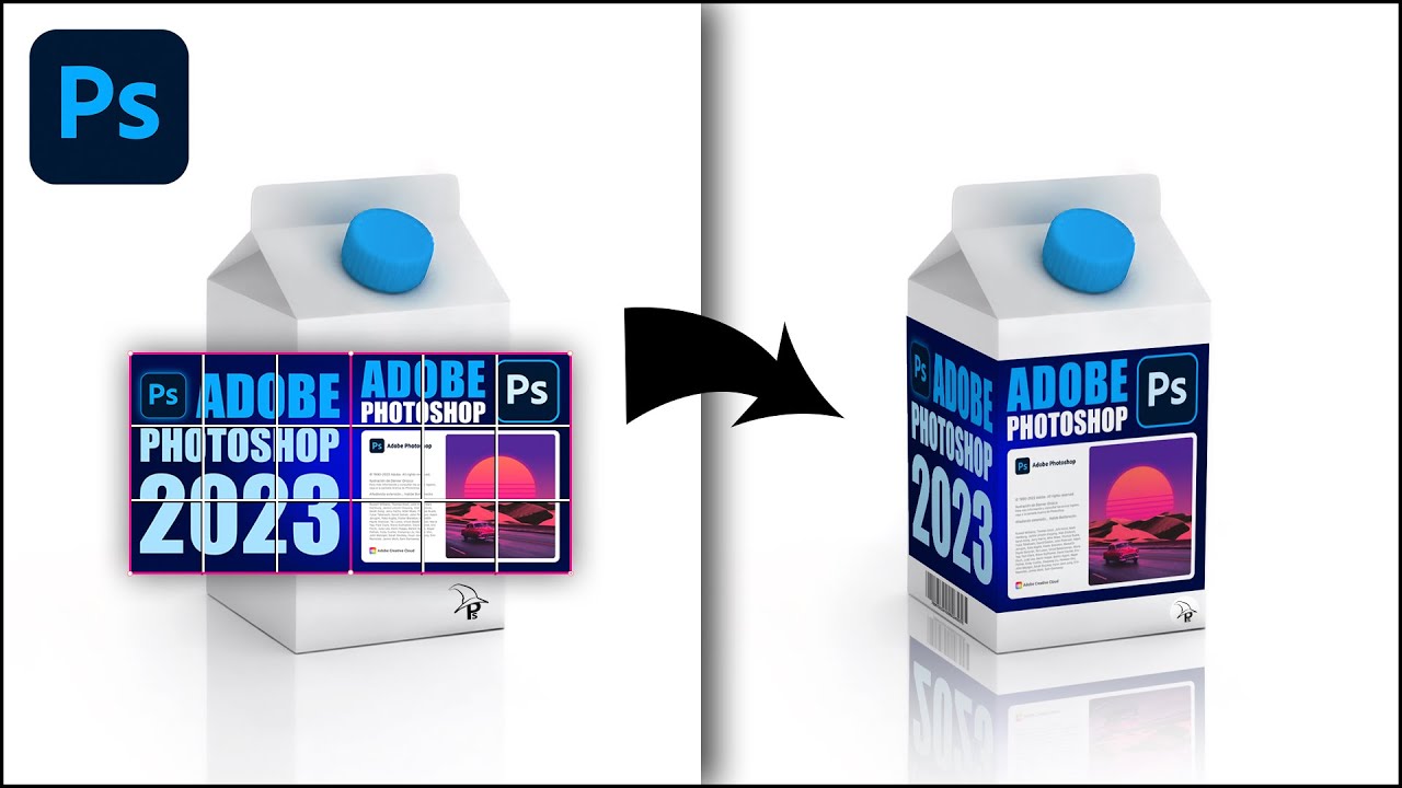 2 Métodos para hacer deformación de perspectiva en Photoshop