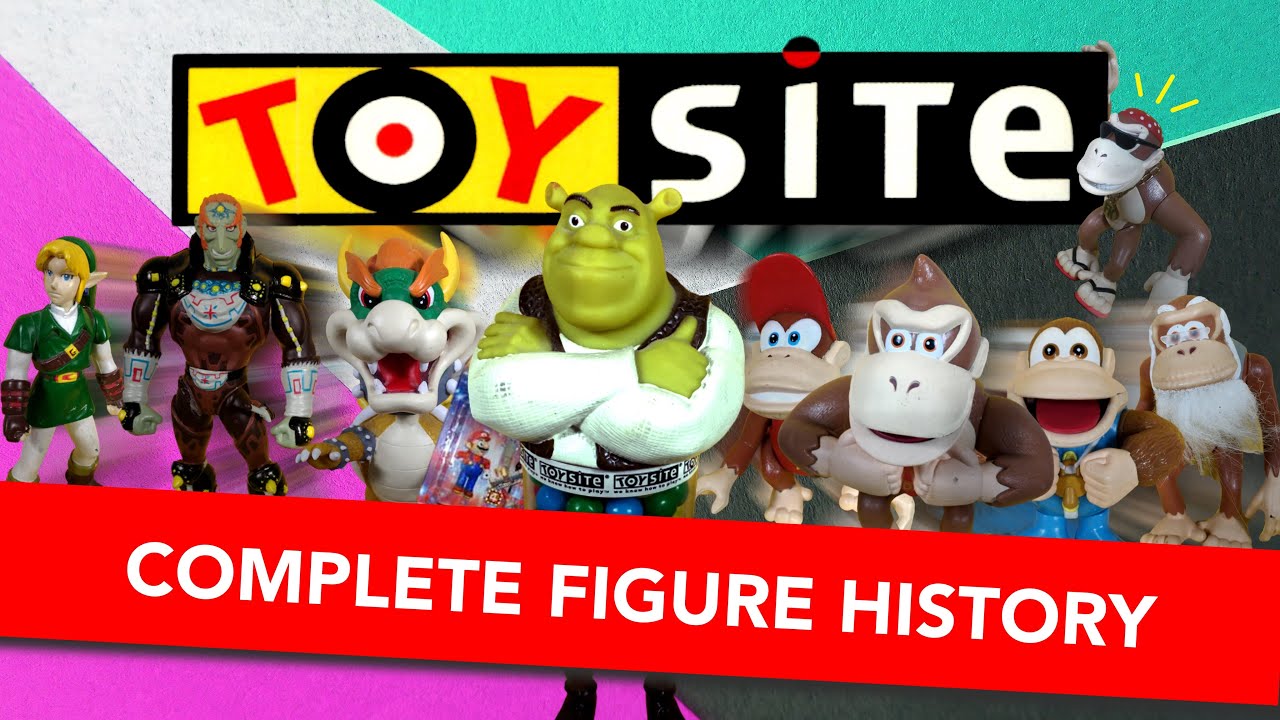 Unreleased: The Complete History of ToySite Figures! (Mario, Donkey Kong, Zelda, & Men in Black)