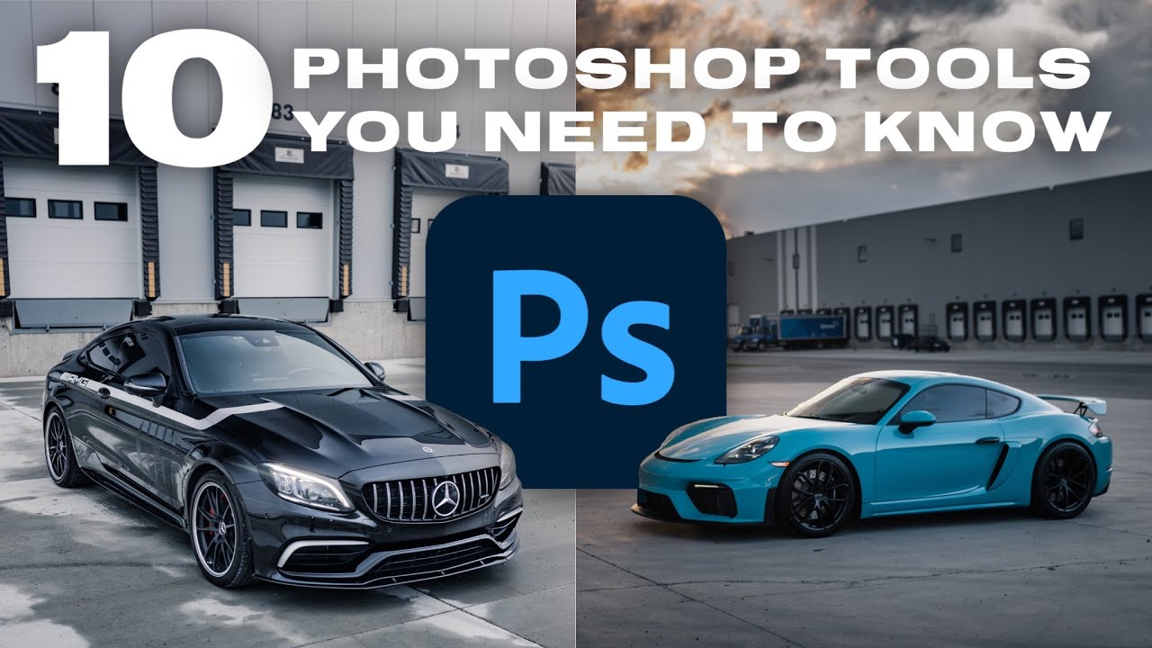 10 PHOTOSHOP TOOLS FOR BEGINNERS - Taking the Fear out of Photoshop