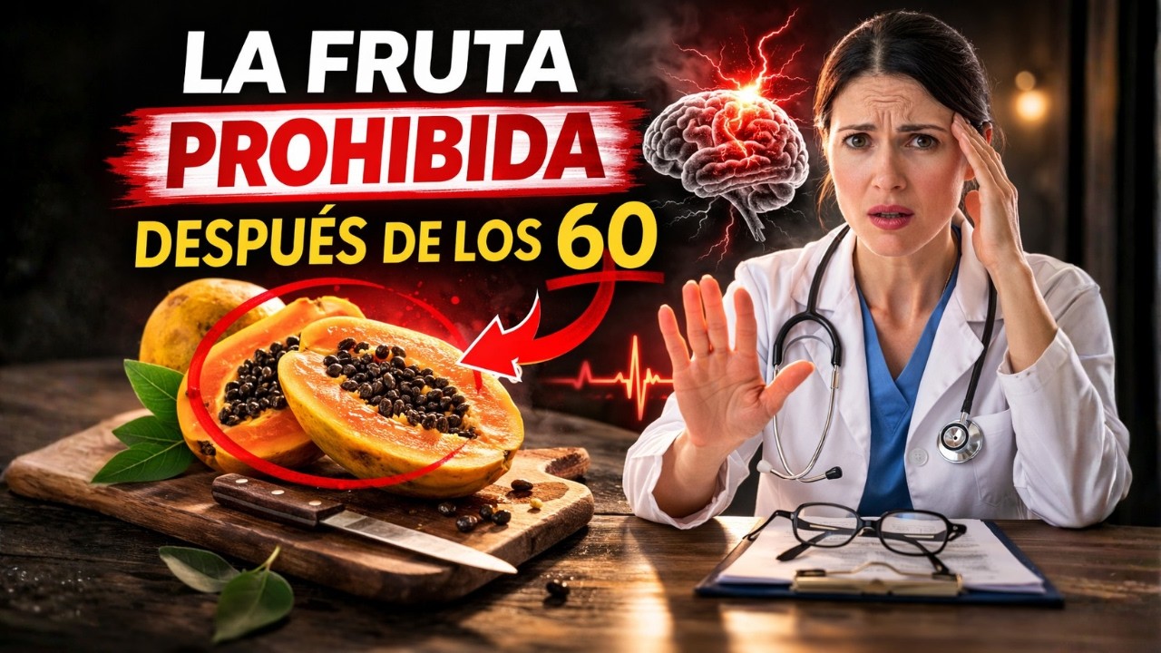 La FRUTA PROHIBIDA después de los 60 que DAÑA tu memoria (y nadie te lo dijo)