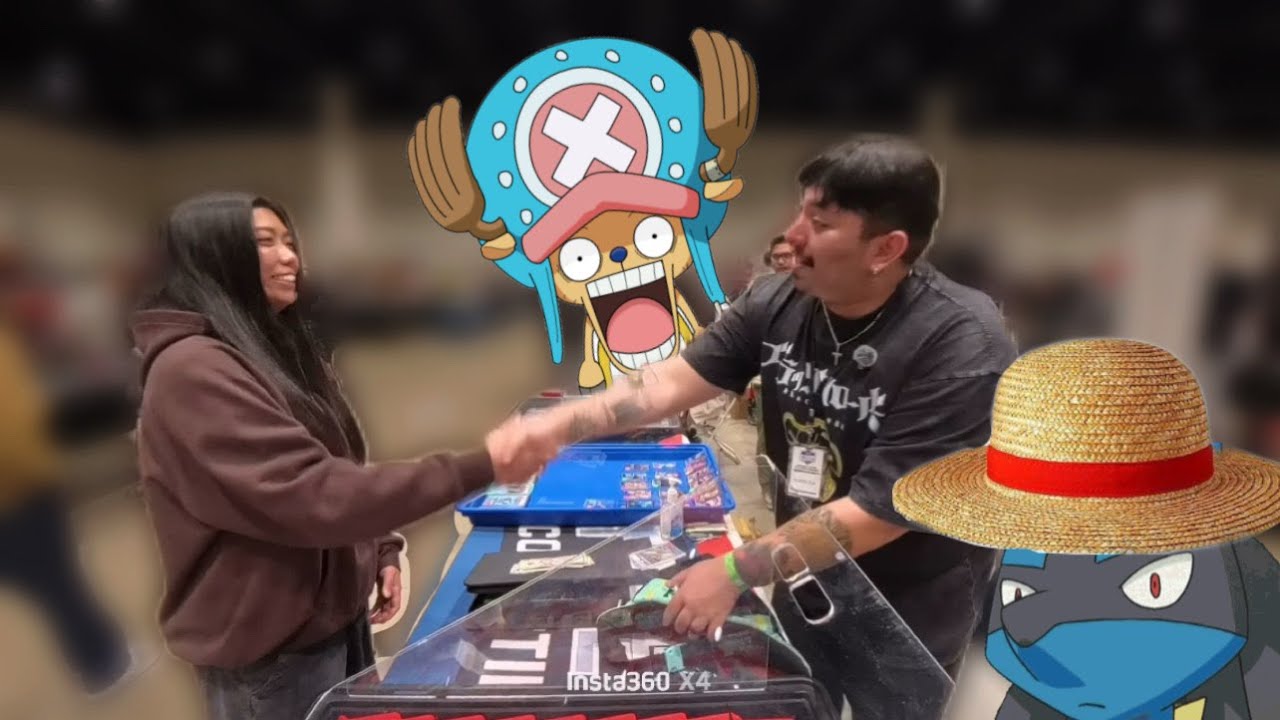 One Piece is TOO HOT! | Pokemon/One Piece Card Vendor POV | Day 2 Sac show 5.0