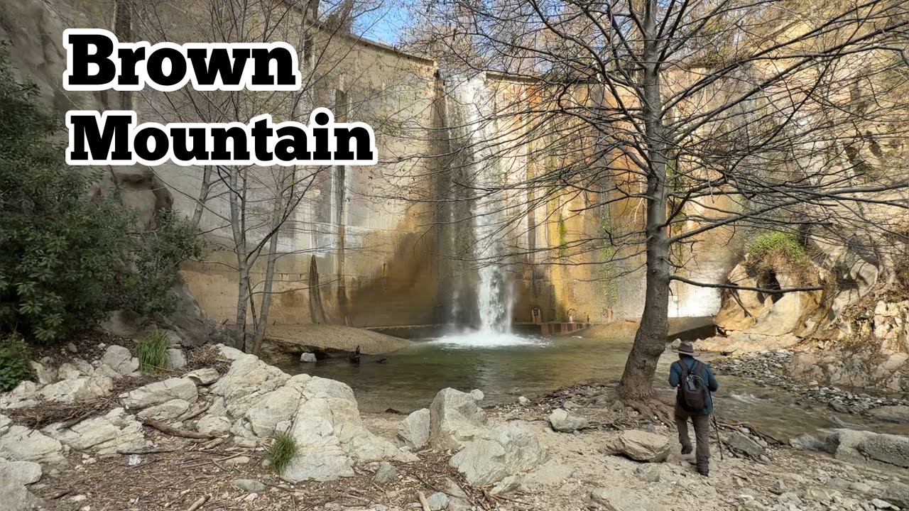 The most beautiful hiking trail in Pasadena, Brown Mountain Waterfall
