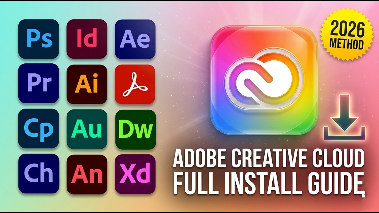 Как установить Adobe Creative Cloud на Windows 11 (подходит для начинающих)