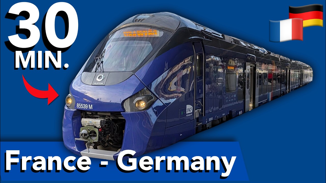 Inside the NEW cross-border Train between France-Germany