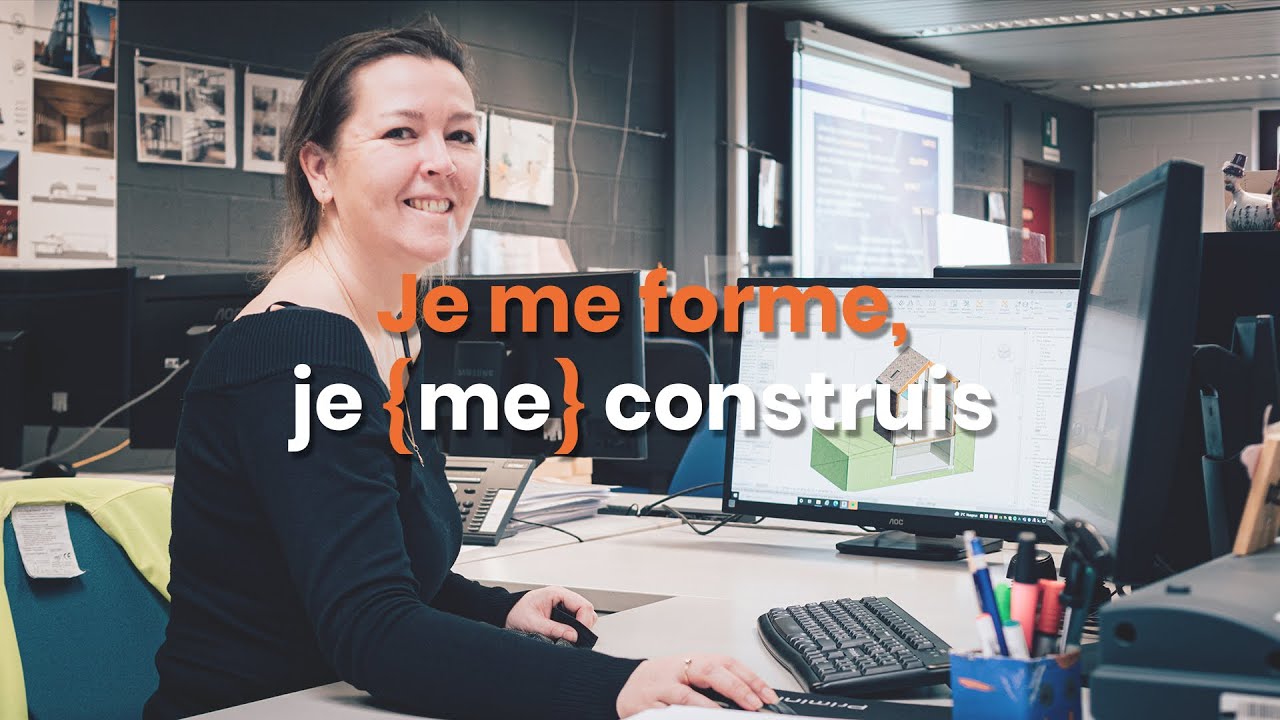 Je me forme, je (me) construis – Cathy Tilmant, formatrice en dessin du bâtiment et DAO/BIM