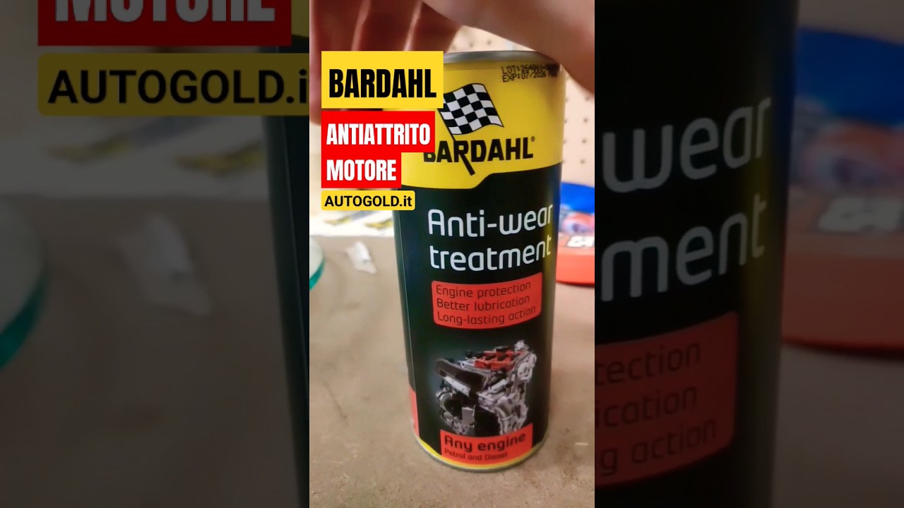 BARDAHL ANTI WEAR TREATMENT additivo antiattrito antiusura olio motore
