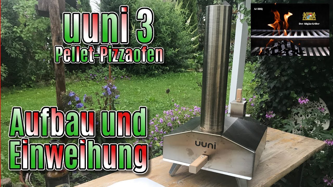 uuni3 Pellet-Pizzaofen im unboxing und Einweihung #47