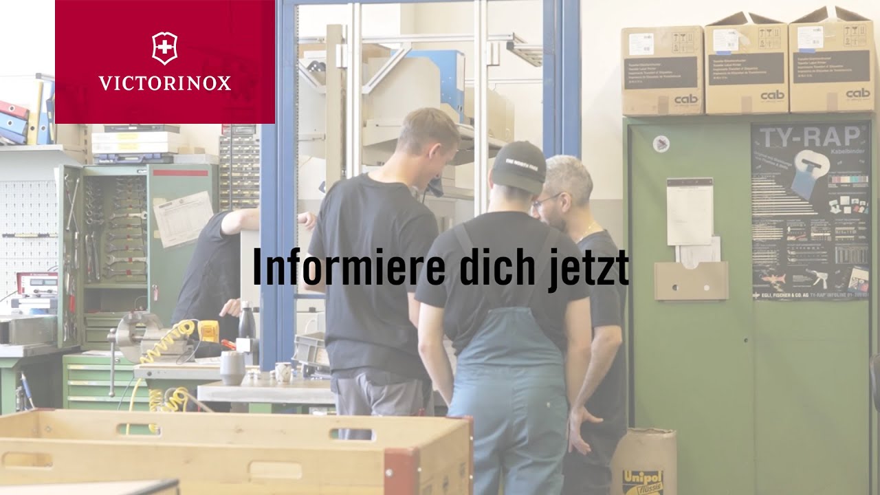 Victorinox | Berufsbildung | Berufsvideo Automatiker/in EFZ