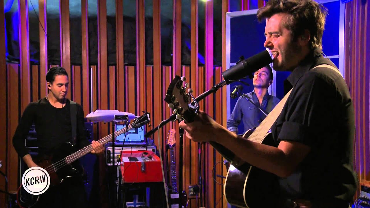Lord Huron performing 