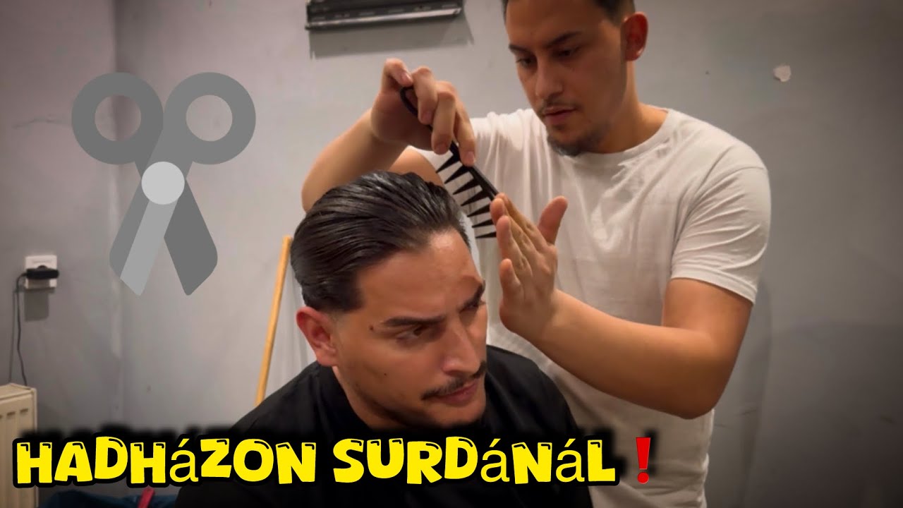 Kemál - Surdánál hajvágáson☺️